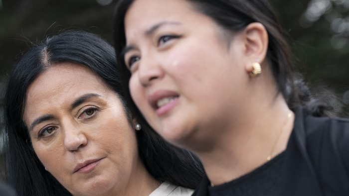Soraya Martinez Ferrada et Stéphanie Valenzuela.