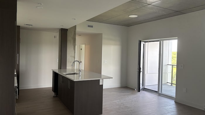 L'intérieur d'un logement. 