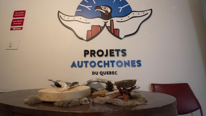 Le logo de Projets autochtones du Québec.