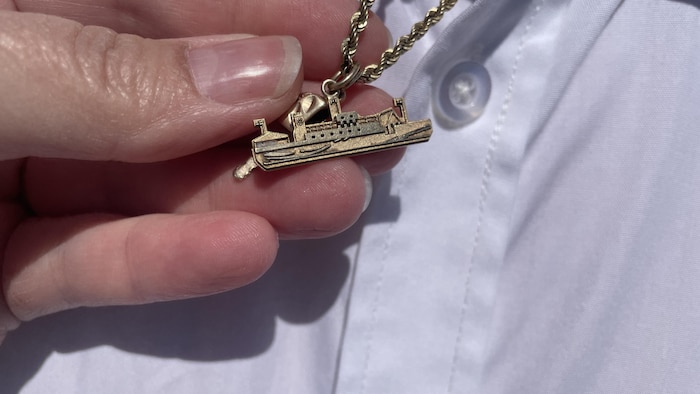 A medallion. 45 years life between two