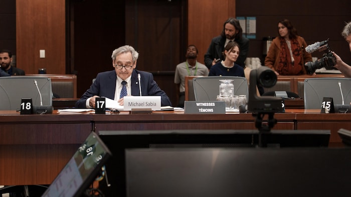 Michael Sabia témoigne en comité parlementaire à Ottawa