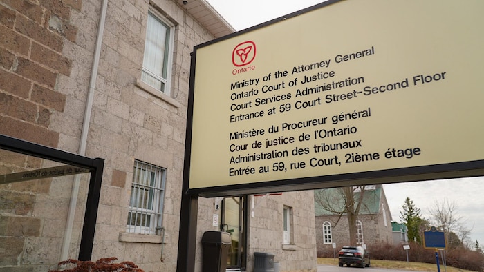 Palais de justice de L'Orignal.