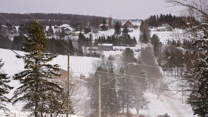 Le village de Packington.