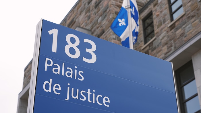 Le palais de justice de Rimouski.