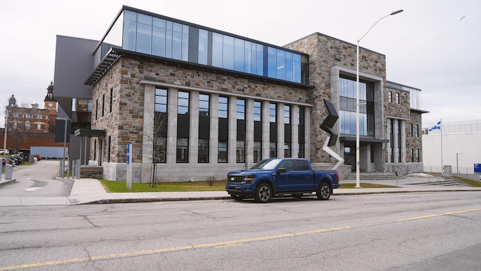 Le palais de justice de Rimouski.
