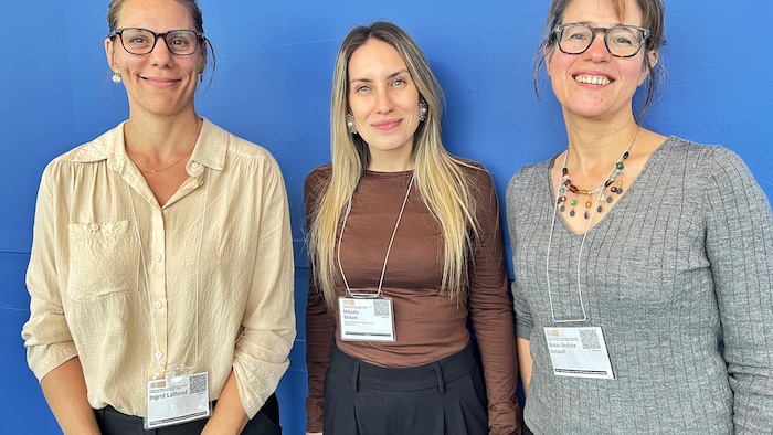 Ingrid Lathoud, Mélodie Bédard et Anne-Andrée Denault