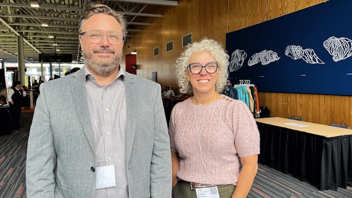Christine Desrosiers et Benoît Lavergne
