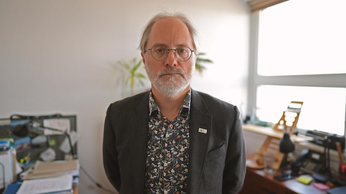 Portrait de Patrick Morin.
