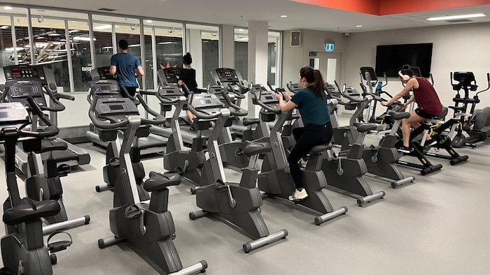 La nouvelle salle d'entraînement du PEPS.