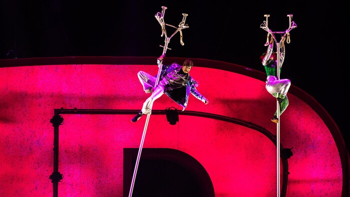 L’hommage du Cirque du Soleil à RBO en images | Radio-Canada