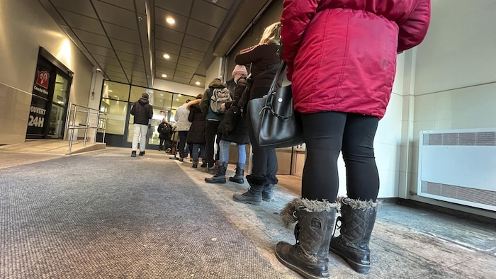 Une record d'attente.