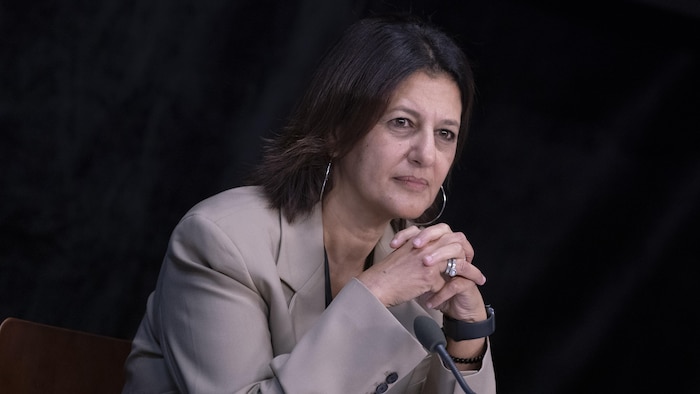 La coroner Géhane Kamel.