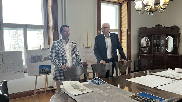 Sylvain Duclos et Darryll Samuels.