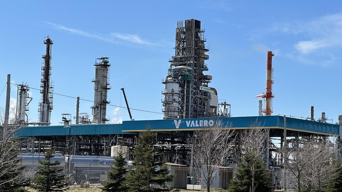 Usine de Valero à Lévis.