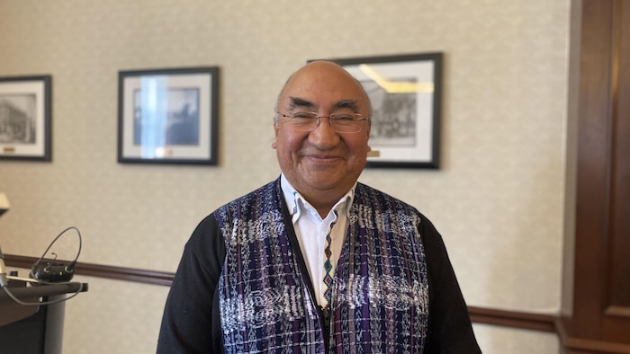 José Francisco Calí Tzay believes that many challenges remain and calls on Canada and Indigenous Peoples to continue the reconciliation process that was started in 2015.

PHOTO: RADIO-CANADA / PALOMA MARTINEZ-MENDEZ
