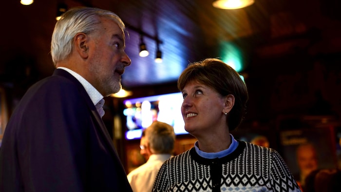 Bernard Sévigny et Marie-Claude Bibeau.