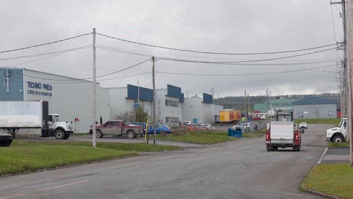 Le parc industriel de Rimouski.