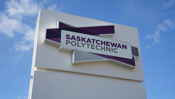 Le logo de l'école Polytechnique de la Saskatchewan, le 15 mai 2020.