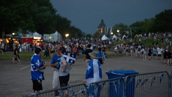 National Day show in Quebec: the public evacuated and the show canceled National Day show in Quebec: the public evacuated and the show canceled
