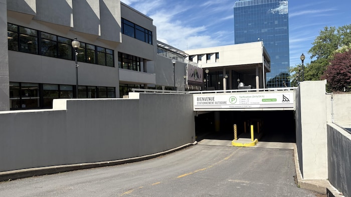L'entrée de l'autogare de Trois-Rivières.