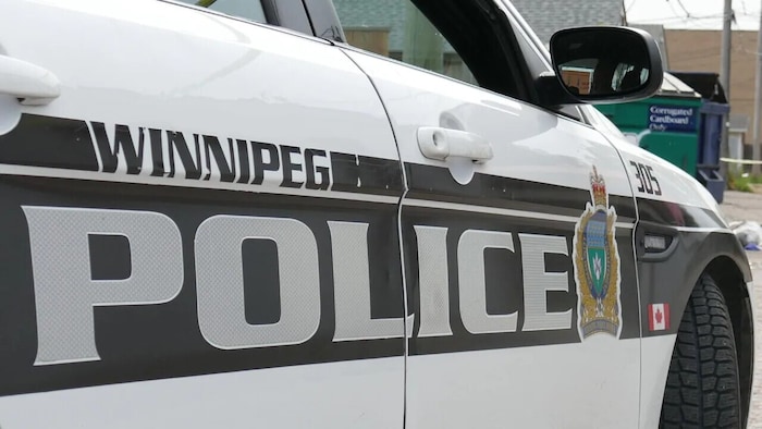 Une voiture du service de police de Winnipeg.