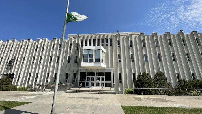 Les bâtiments de l'Université de Sudbury.