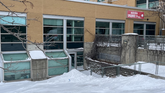 L'urgence de l’hôpital régional de Rimouski.