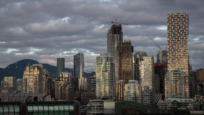Le centre-ville de Vancouver.