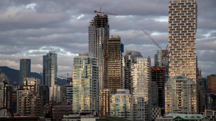 Des immeubles du centre-ville de Vancouver.