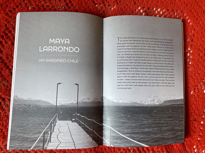L'histoire de Maya Larrondo dans le livre. 