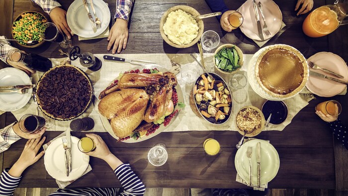 مأكولات عيد الشكر التقليديّة .
