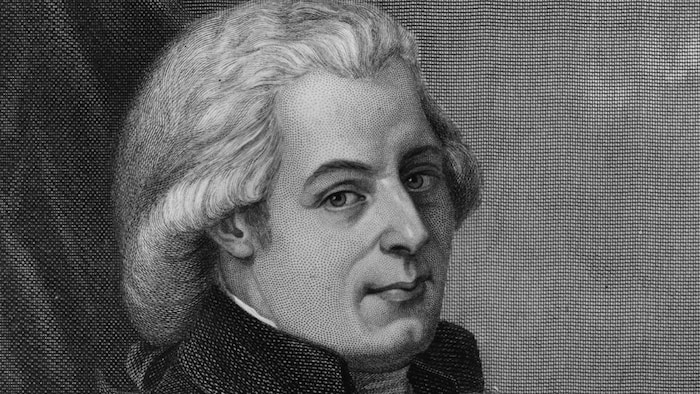 Un portrait de Mozart.