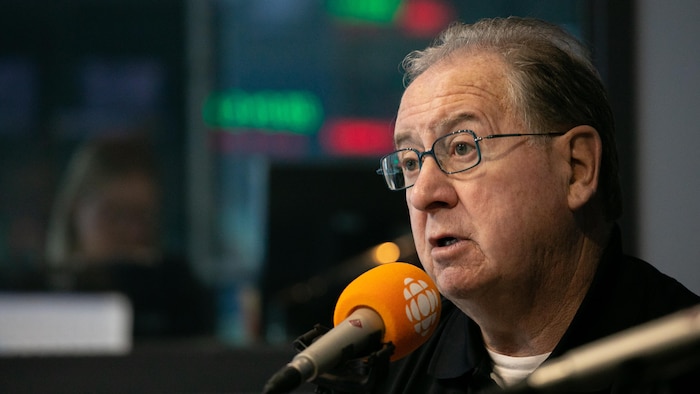 Alain Gelly, en studio.