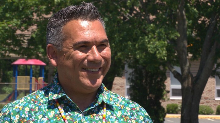 Allan Polchies, chef de la Première Nation Sitansisk Wolastoqiyik.
