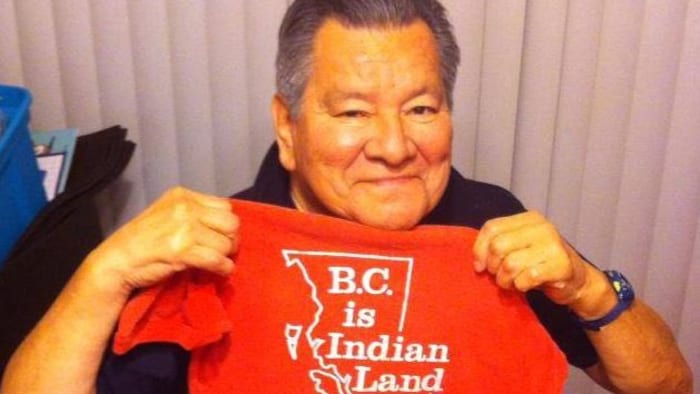 Bill Wilson, un chef héréditaire autochtone et le père de la ministre fédérale de la Justice, Jody Wilson-Raybould