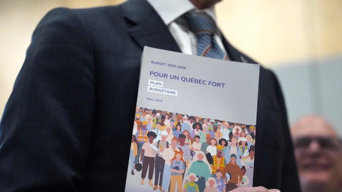 La couverture du budget provincial 2025-2026.