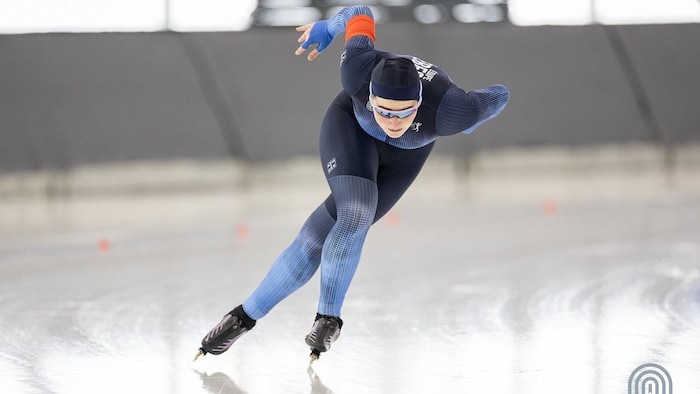 La patineuse de vitesse Camille Tremblay