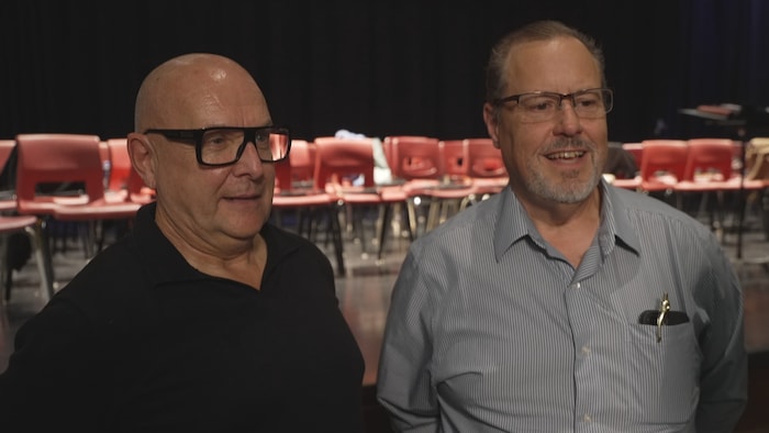 Pierre McGraw et Pierre Lavoie en entrevue.
