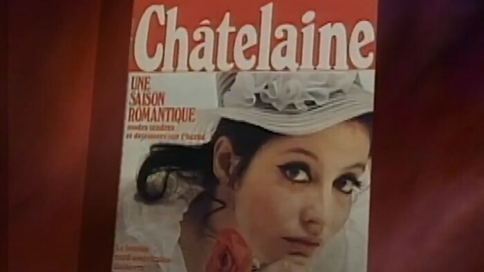 Le magazine Châtelaine avec l'actrice Louise Marleau en couverture 