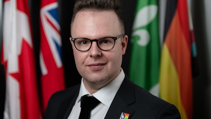 Le commissaire intérimaire aux services en français de l’Ontario, Carl Bouchard.