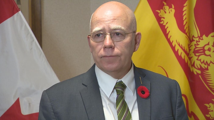David Coon, chef du Parti vert du Nouveau-Brunswick.