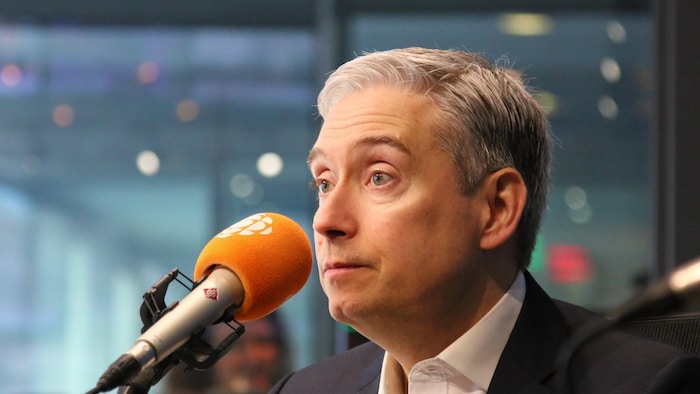François-Philippe Champagne en entrevue à Première heure.