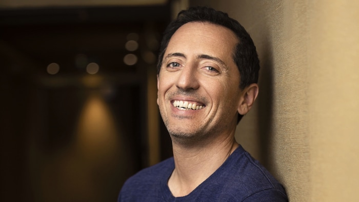 L'humoriste et acteur Gad Elmaleh, souriant