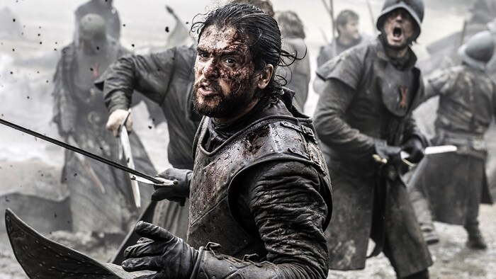 Une scène de la série américaine <i>Game of Thrones</i>