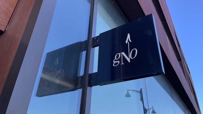 Enseigne de la Galerie du Nouvel-Ontario.