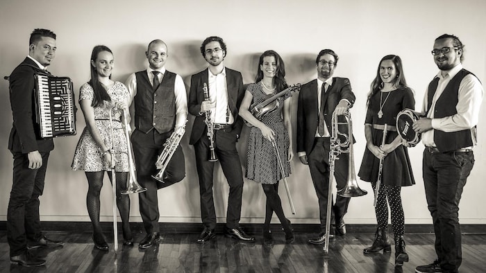 accordéoniste, tromboniste, trompettiste, clarinettiste, violoniste, flûtiste, percussionniste.