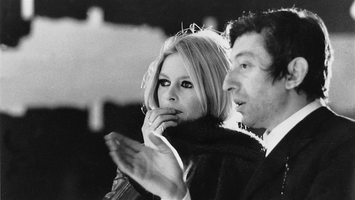 Brigitte Bardot et Serge Gainsbourg en décembre 1967