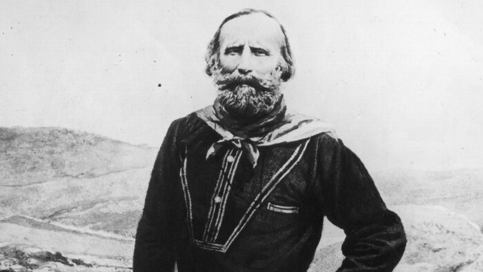 Le révolutionnaire italien Giuseppe Garibaldi.