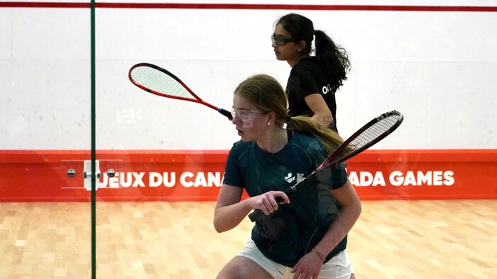 Squash les joueurs insulaires se mesurent à l’élite nationale aux