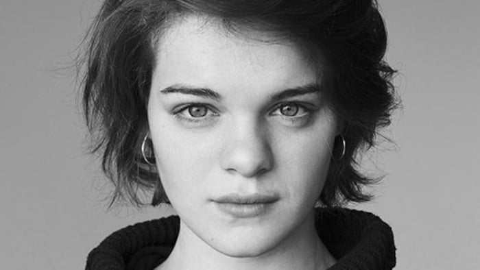 La comédienne Marine Johnson